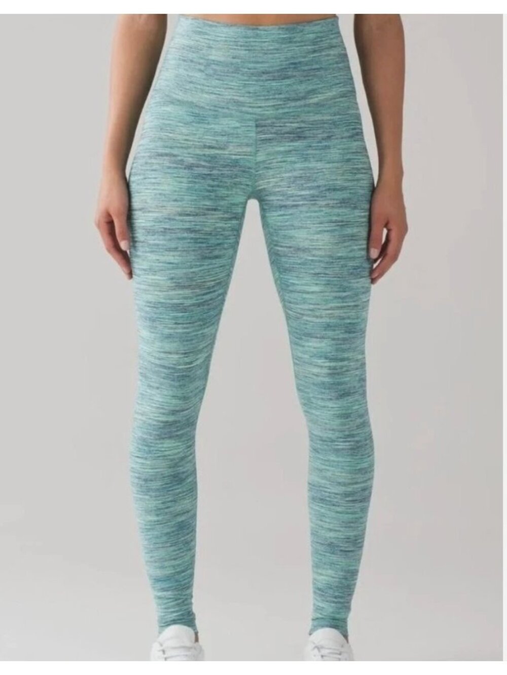 Lululemon Wunder Under High-Rise Pants Space Dye Camo Alberta Lake Fresh Teal 6
